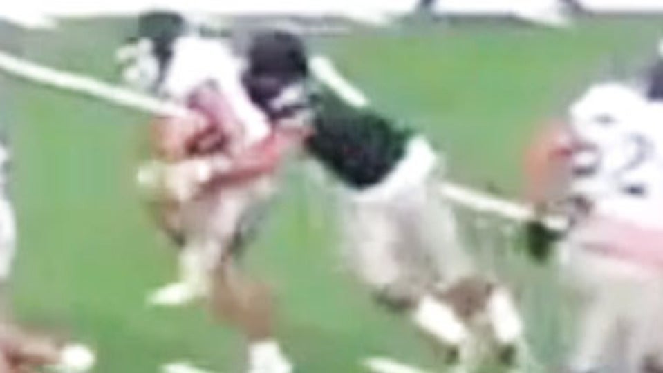 The one handed smack down