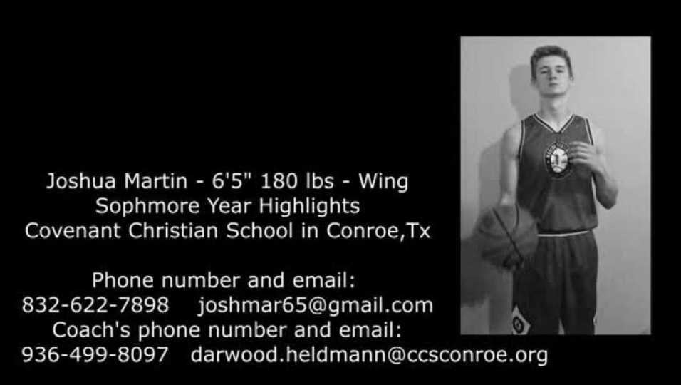 Sophomore Year Highlights - Joshua Martin