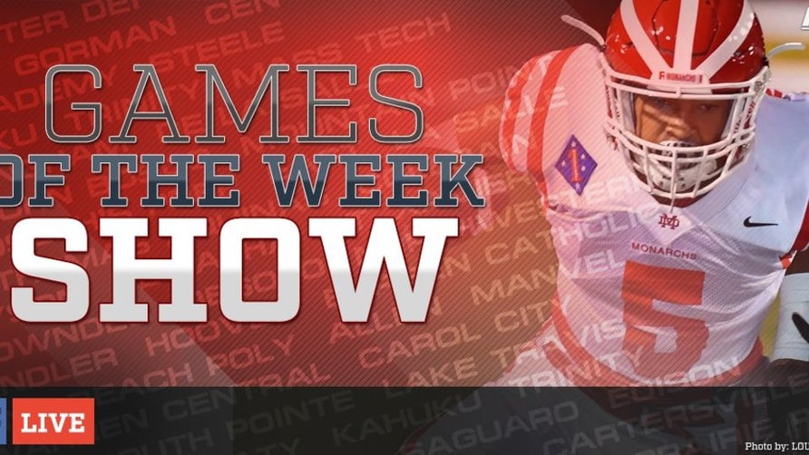 Steve Montoya and Zack Poff take a look at some of the top games of the week including a showdown between No. 1 Mater Dei against No. 2 Bishop Gorman and No. 3 IMG Academy vs. No. 6 Corona Centennial.
