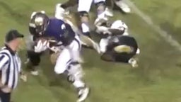Florida commit breaks tackles for touchdown