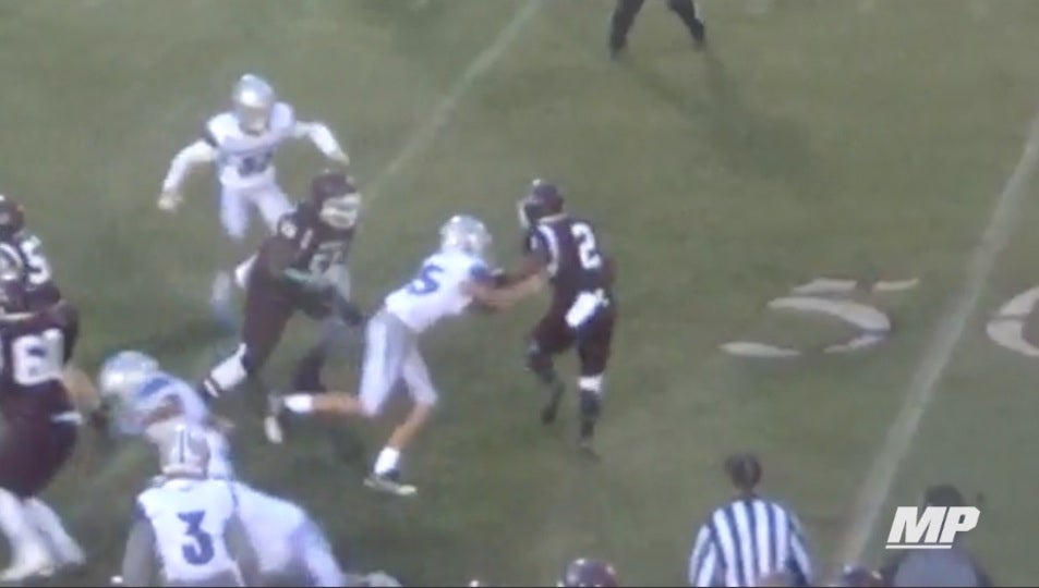 Georgia Tech commit channelling his inner Reggie Bush