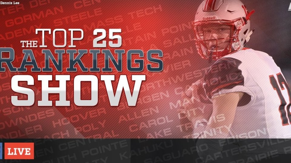 Facebook Live - Xcellent 25 Rankings