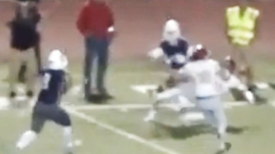 Ricochet turns into touchdown