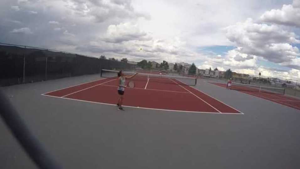 Karen Playing Singles