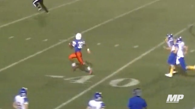 Racking up 407 rushing yards in a single game would be remarkable. How about 407 yards in one half? Jatoviay Hill of Davenport Central (IA) did exactly that, as well as tally five touchdowns in the first half. Unfortunately, we will never know what he could have ended up with as he did not play the second half due to a 42-0 lead at halftime.