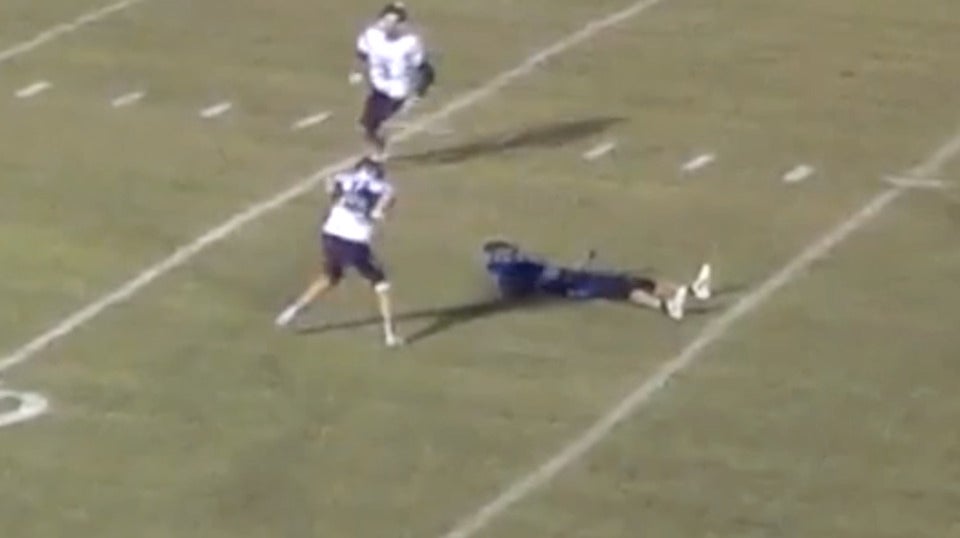 Behind-the-back interception