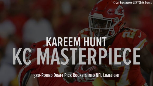 Kareem Hunt - A KC Masterpiece from South high school in Willoughby, OH