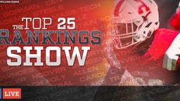 Facebook Live - Xcellent 25 Football Rankings