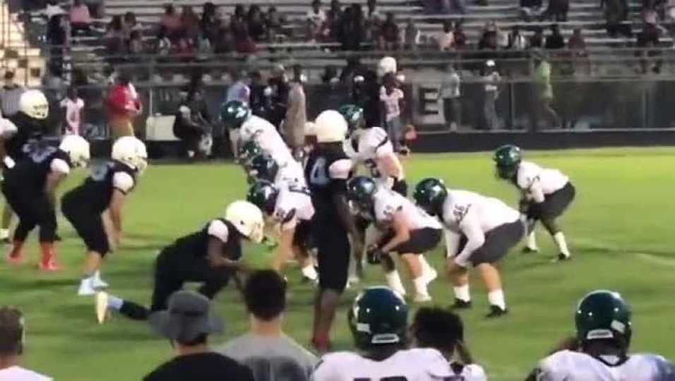 2nd TD throw to Timarcus Simpson