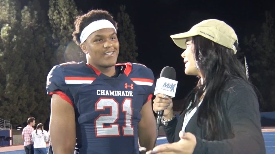 Andrew VanBuren Interview at at Chaminade high school