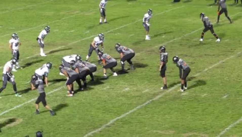 Jeff Widener 20-yard TD pass vs Burroughs