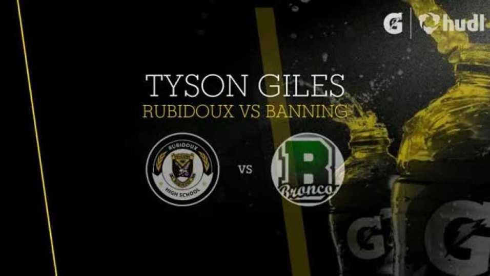 Tyson Giles' highlights MVL Banning High School Varsity