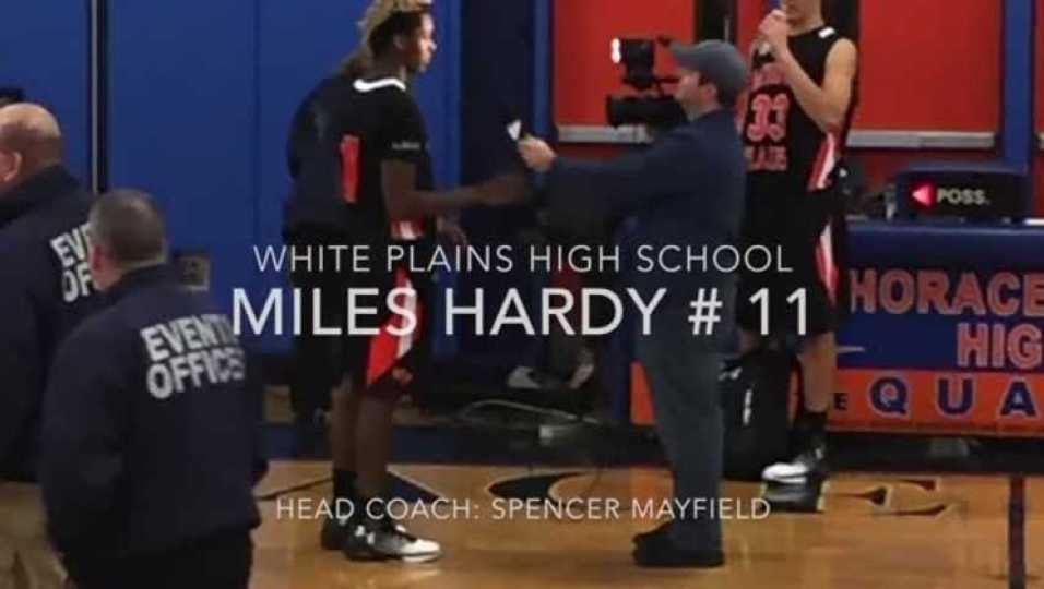 Miles Hardy # 11 White Plains HS Class of 2018