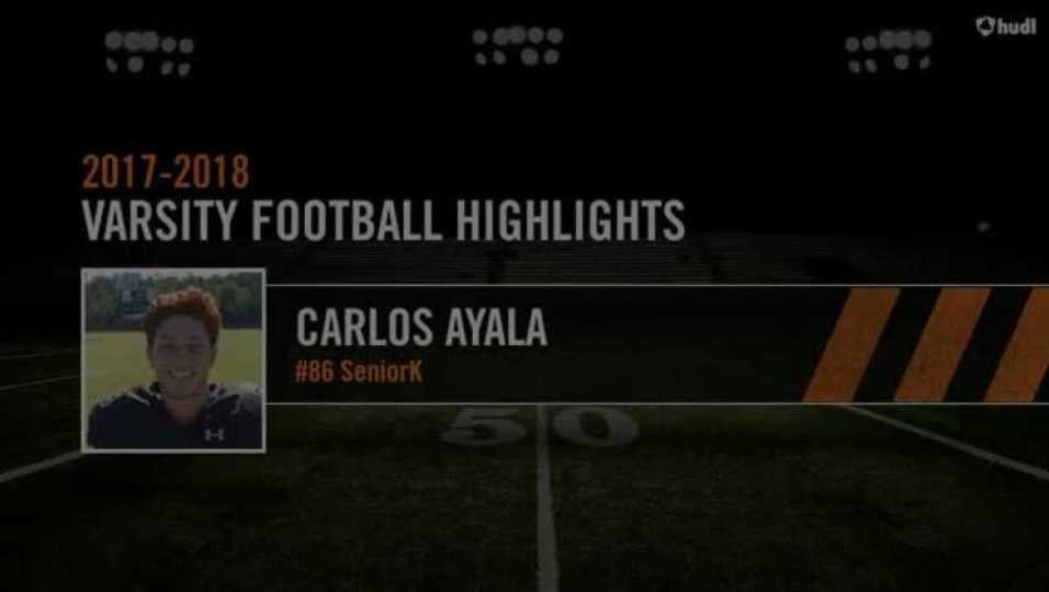 2017 Carlos Ayala's #86 (K/P) Regular season highlights