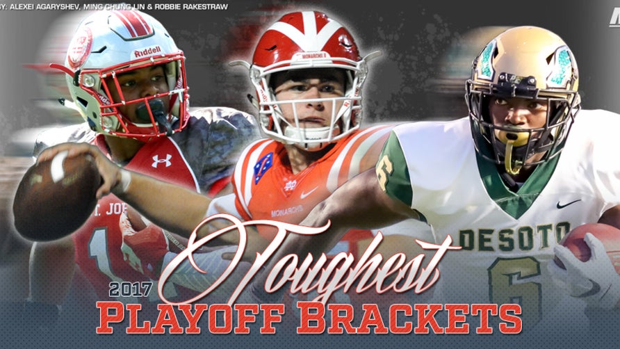 The playoffs are finally here in every state so check out and see what the Top 10 toughest playoff brackets in high school football are.