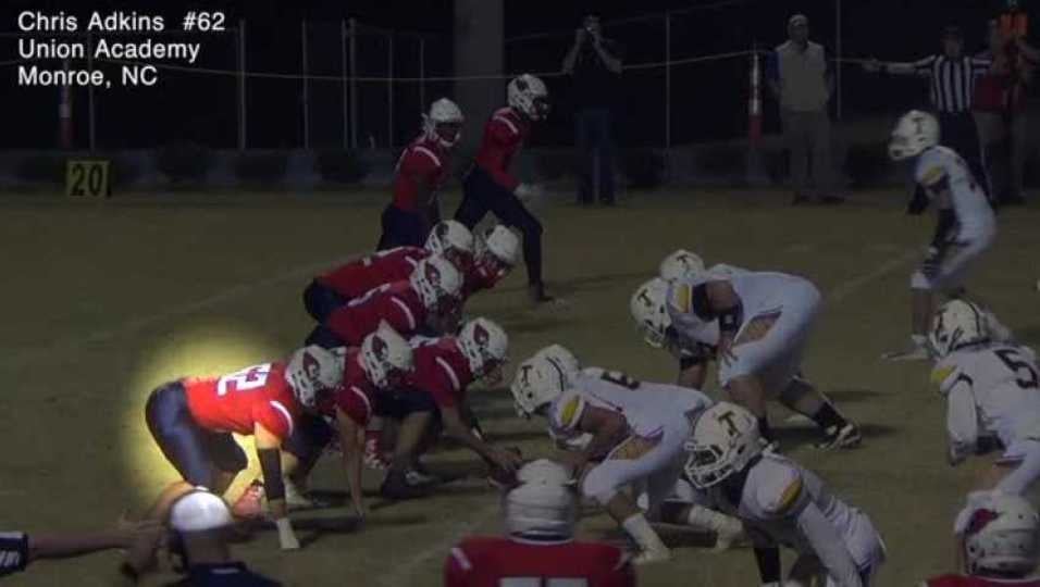 Chris Adkins # 62 Union Academy 1