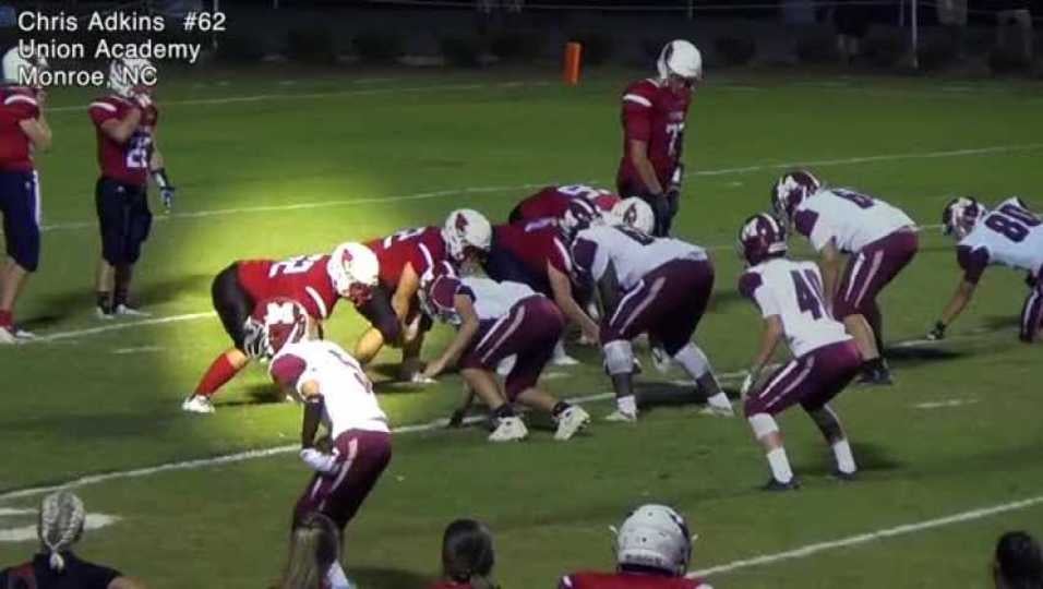 Chris Adkins # 62 Union Academy 4