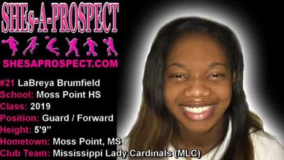 M.L.C. #21 LaBreya Brumfield 5'9" 2019 G/F 2017 Ball Is Life Highlights