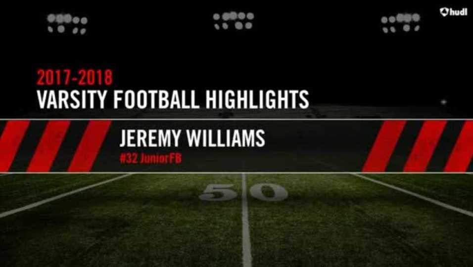 Jeremy Williams Highlights 2017