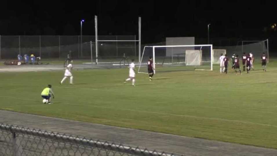 Sam Weetman with a header goal