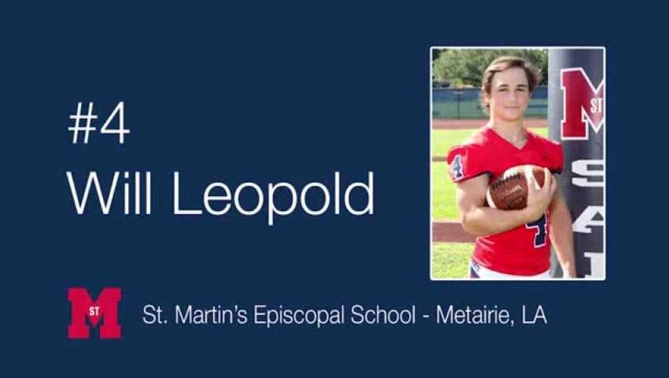 Will Leopold Highlights
