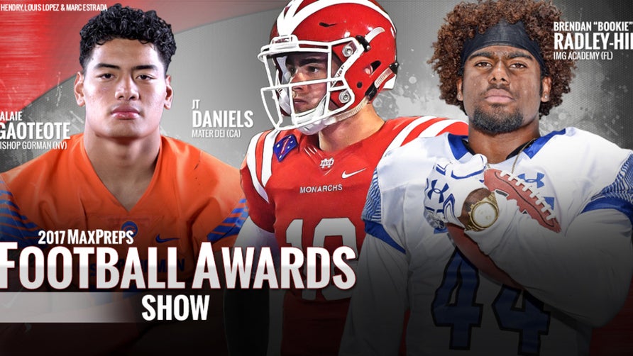 Myckena Guerrero and National Football editor Zack Poff hand out some awards for some of the best players in high school football from the 2017 season.