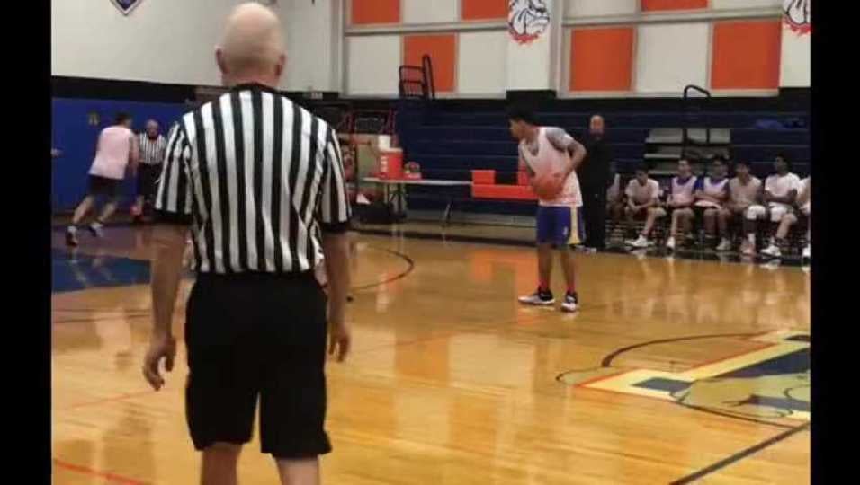 DJ Alicea Scrimmage Highlights vs Ridgefield Memorial HS