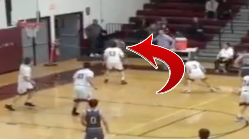 Around the back 3-pointer