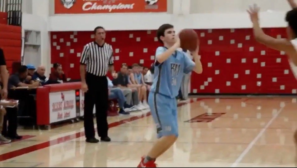 California guard drains 16 three-pointers