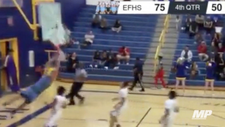 Consider this backboard shattered