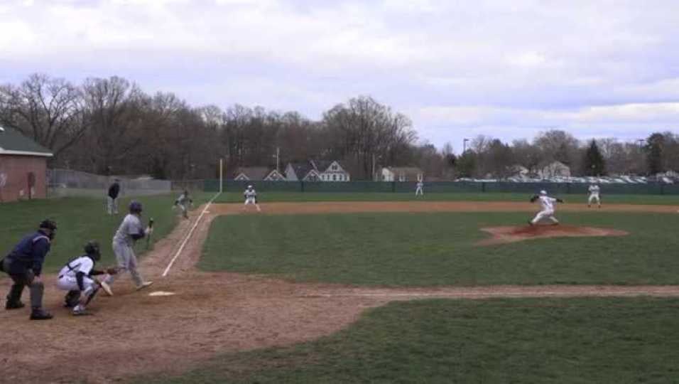 Double steal throw home to catch runner going home