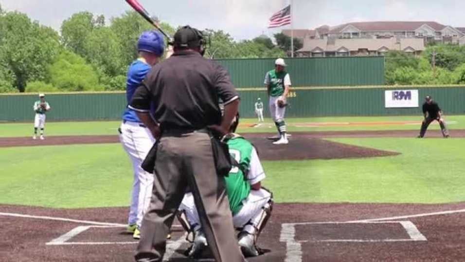 Hunter Prideaux Pitcher/PO Playoffs Round 2 Game 2 vs Sulphur Springs Highlight May 12th 2018