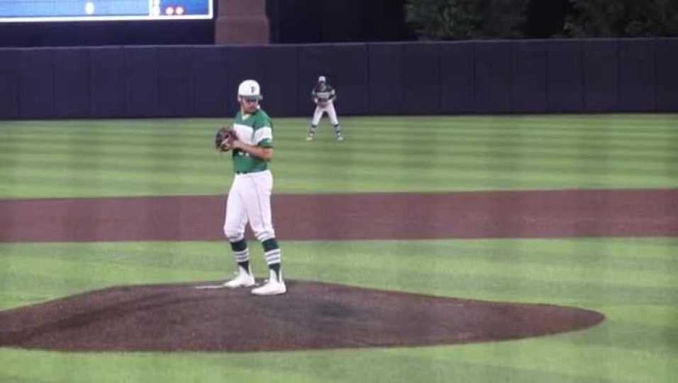 Hunter Prideaux Pitcher-PO Playoffs Round 5 Game 2 vs Forney Highlight June 1st 2018