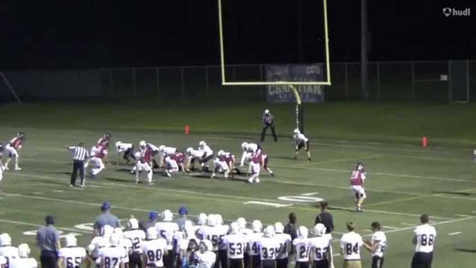 Colin Phillips - Rams #42 | Football Highlights | Dakota Ridge Eagles vs Rampart Rams