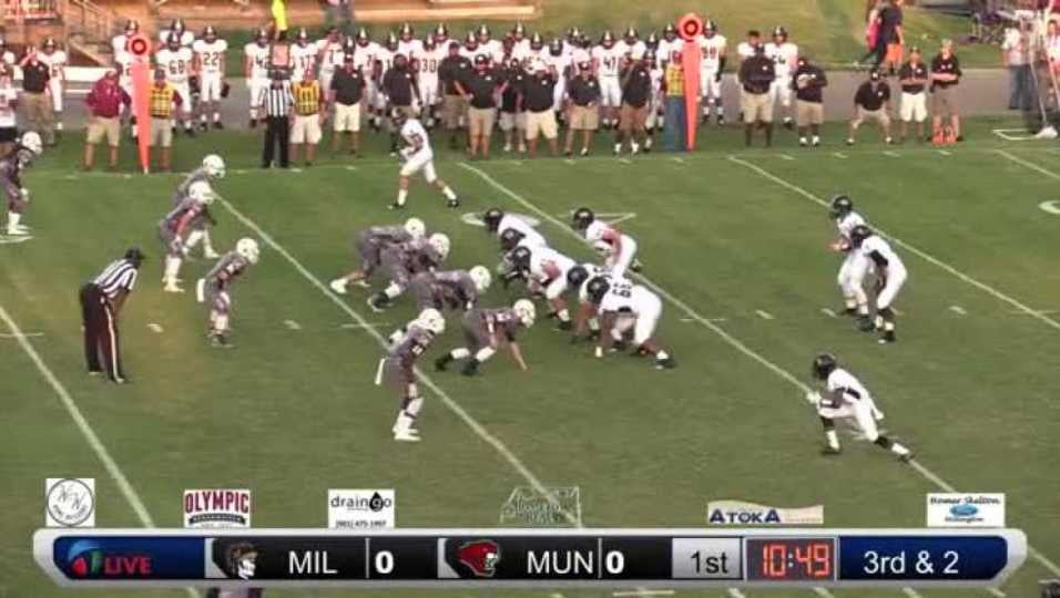 2018 Prep Football-Millington Central vs. Munford (RECAP)