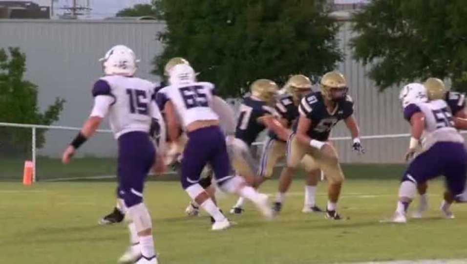 Cade Stephenson to Zach Goodwin 62yd TD