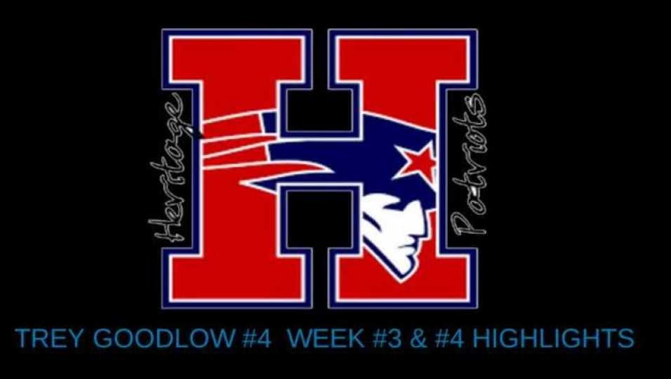 TREY GOODLOW #4  WEEK #3 & #4 HIGHLIGHTS