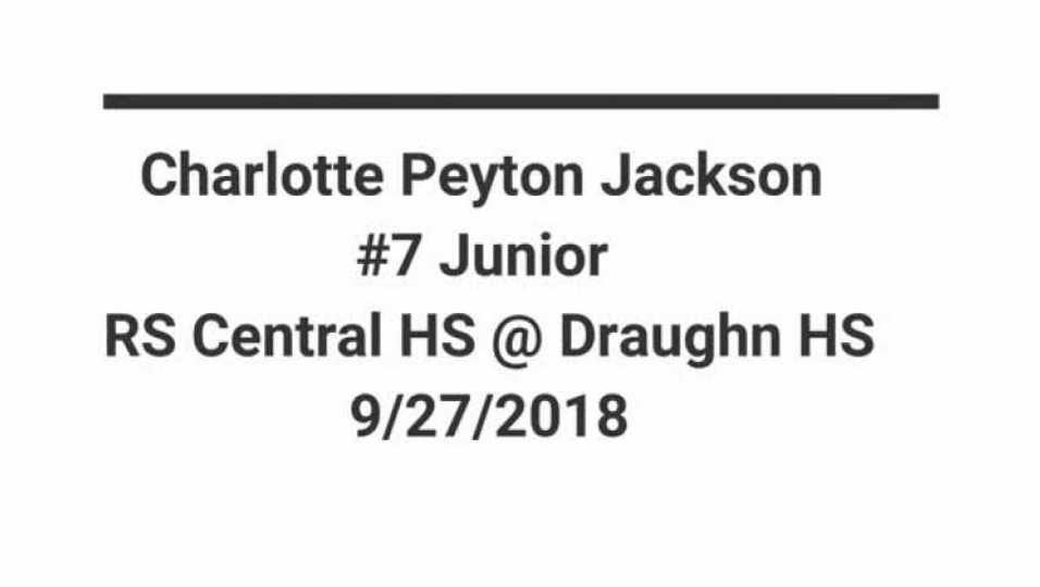 Peyton Jackson Highlights vs Draughn HS
