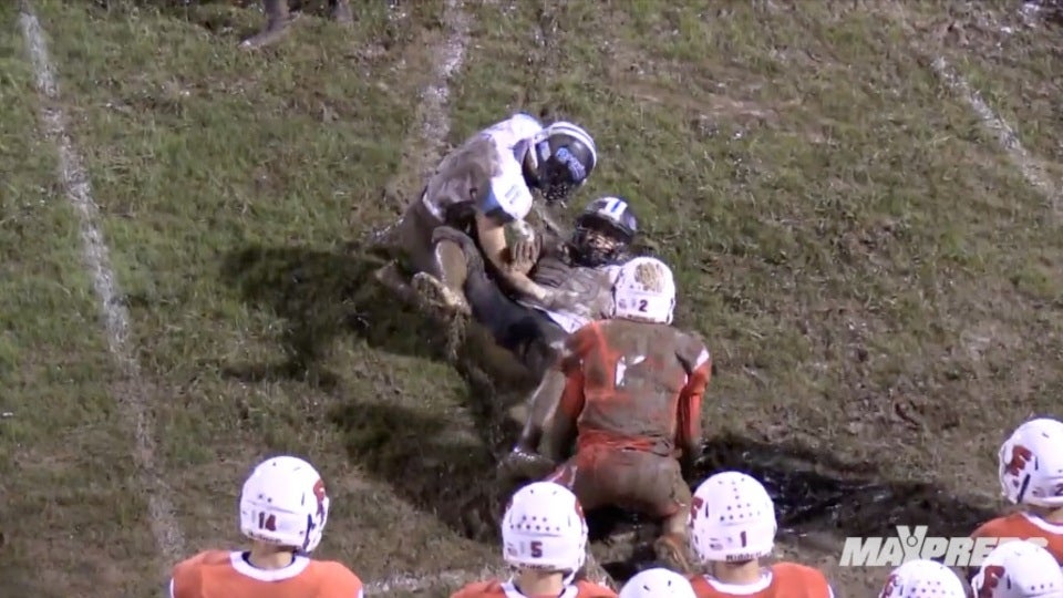 Muddiest football game of all-time?