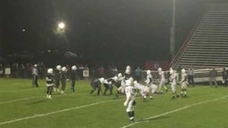Woody Edwards #55 Bust through line and good tackle