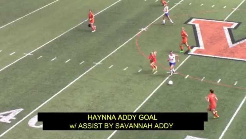 HAYNNA ADDY - GOAL - WHEELERSBURG