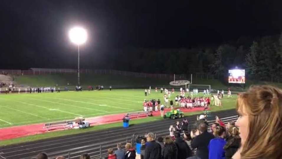 Sairge Saldivar Extra Point #3 against Forest Hills Northern 9.21.18