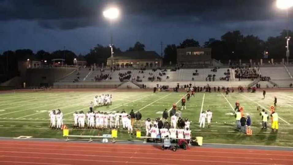 Sairge Saldivar Kickoff Makes it out of Endzone vs Ottawa Hills 9.28.18