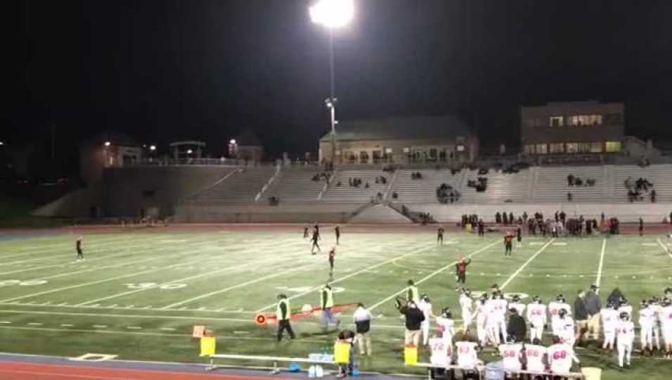 Sairge Saldivar Kickoff Makes it to back of Endzone vs Ottawa Hills 9.28.18