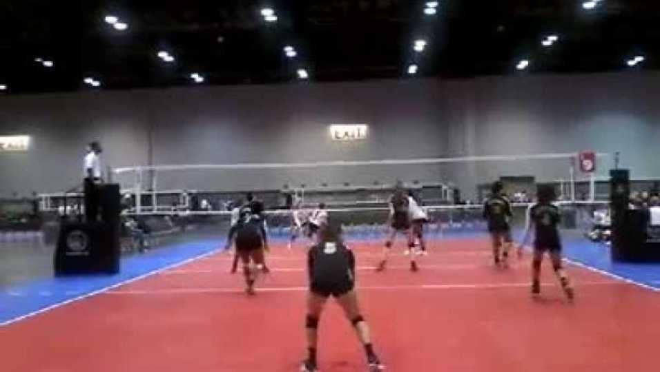 Claudia Magne #5 DS position pre HS season tournment Orlando ,Fl