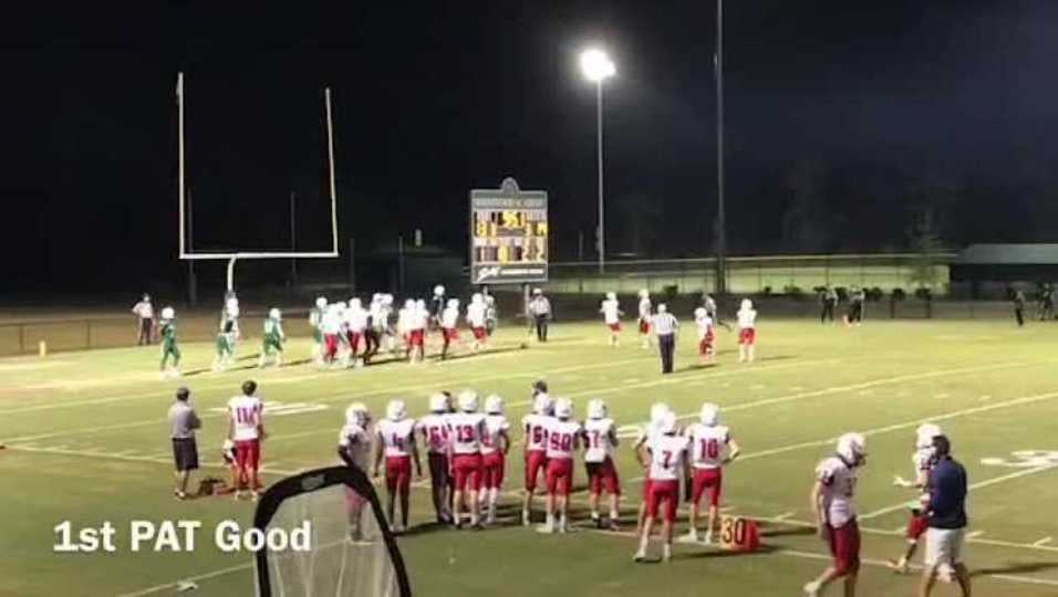 Trevor Weldon 2022 Varsity Kicker - game vs Northwood Christian