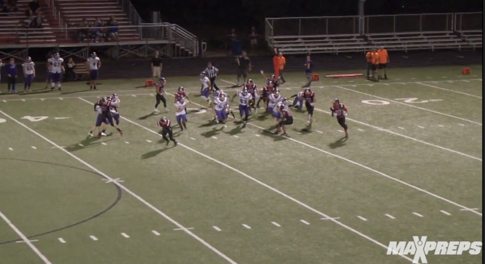 Orrville's Marquael Parks with the kick return of the year