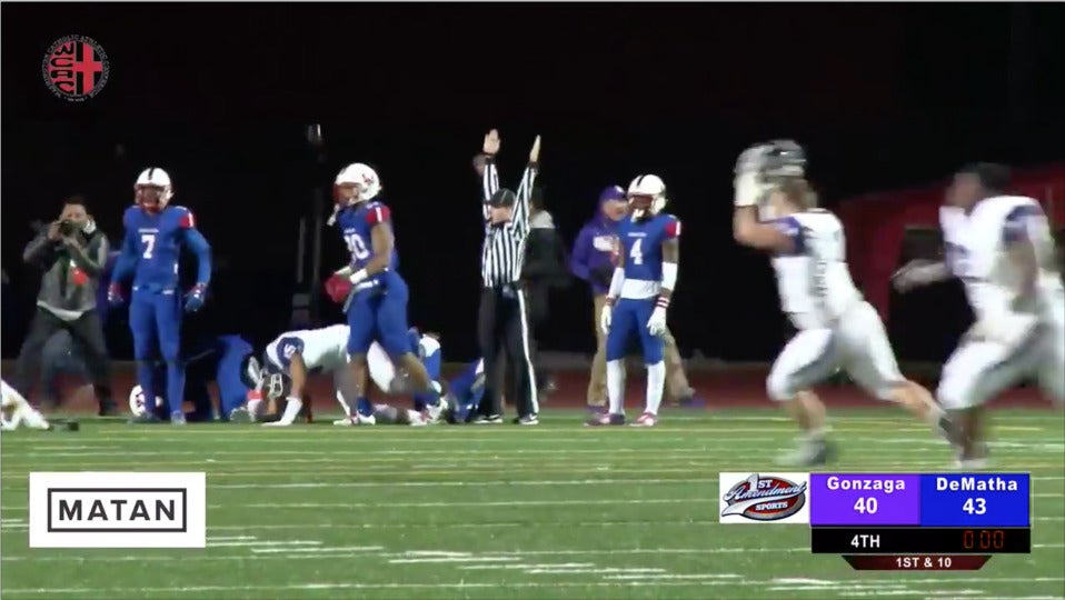 Wild WCAC title game - Gonzaga vs. DeMatha