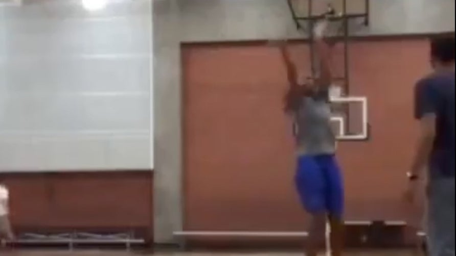 6-foot-3 and 12-years-of-age, Shaq's daughter does not miss a shot and has a promising future.

Video courtesy of Shareef O'Neal (@ssjreef/Twitter).