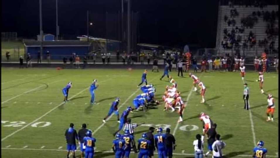 Marlon Darby #30 Dudley vs Southeast Guilford 2018 Regular Season Highlights